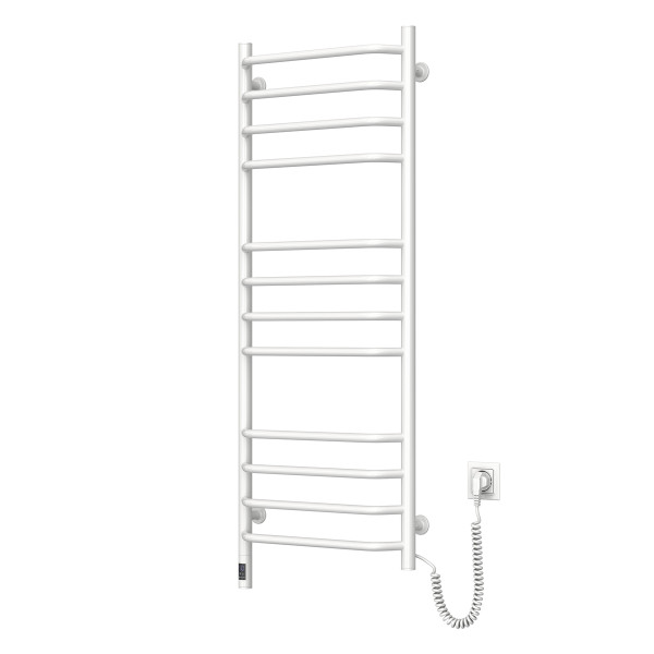 Electric Towel Rail WHITE BLUES Sensor 480x1200 right