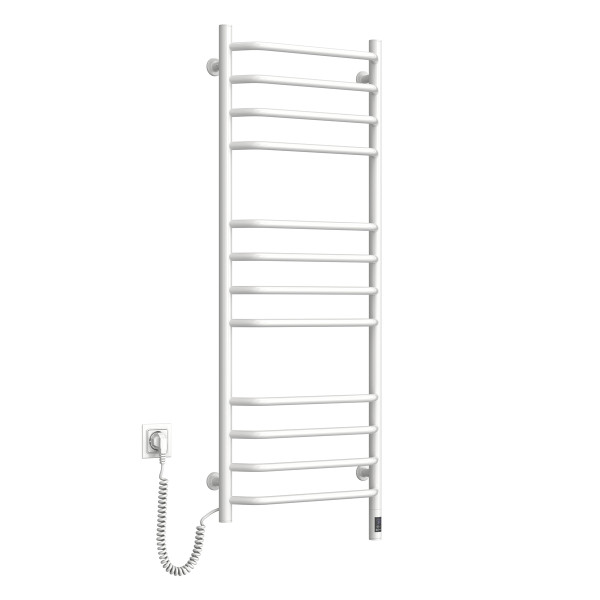 Electric Towel Rail WHITE BLUES Sensor 480x1200 left