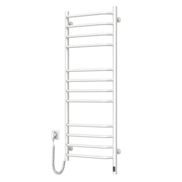 Electric Towel Rail WHITE BLUES Sensor 480x1200 left