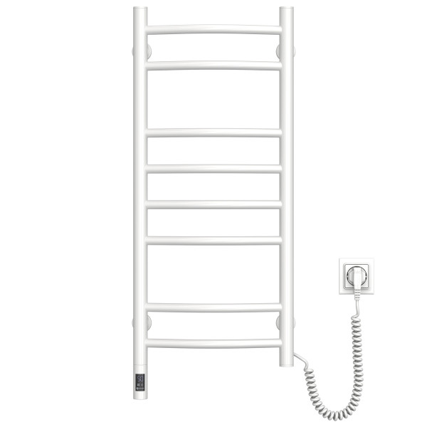 Electric Towel Rail WHITE CAMELLIA Sensor 360x800 right