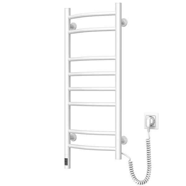 Electric Towel Rail WHITE CAMELLIA Sensor 360x800 right