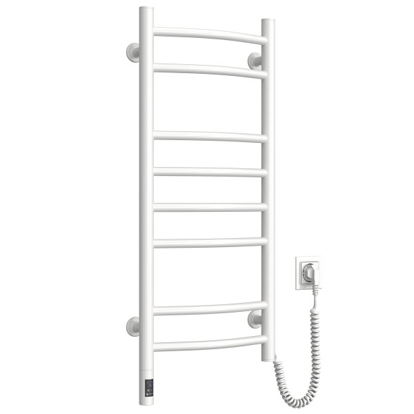 Electric Towel Rail WHITE CAMELLIA Sensor 360x800 right