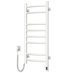 Electric Towel Rail WHITE CAMELLIA Sensor 360х800 left