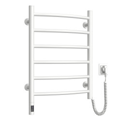 Electric Towel Rail WHITE CAMELLIA Sensor 480х600 right