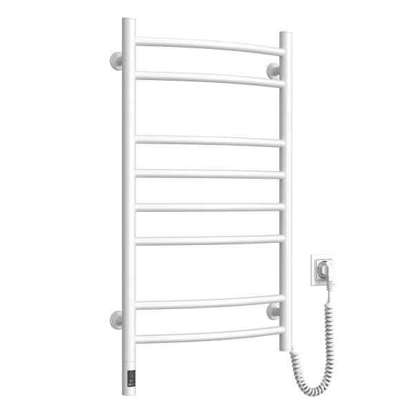 Electric Towel Rail WHITE CAMELLIA Sensor 480х800 right