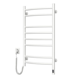 Electric Towel Rail WHITE CAMELLIA Sensor 480х800 left