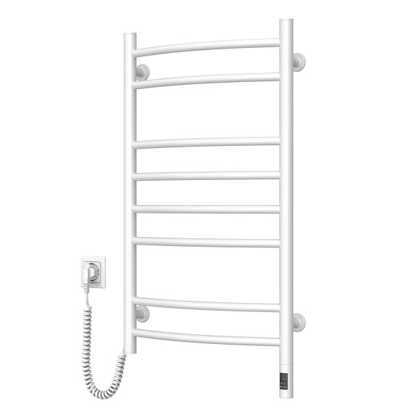 Electric Towel Rail WHITE CAMELLIA Sensor 480х800 left