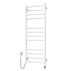 Electric Towel Rail WHITE CAMELLIA Sensor 480х1200 left