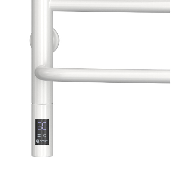 Electric Towel Rail WHITE OMEGA Sensor 530х800 right