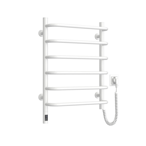 Electric Towel Rail WHITE SYMPHONIA Sensor 480x600 right