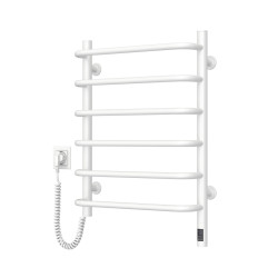 Electric Towel Rail WHITE SYMPHONIA Sensor 480x600 left