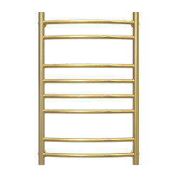 Stainless Steel Heated Towel Rail GOLD CAMELLIA 500х800