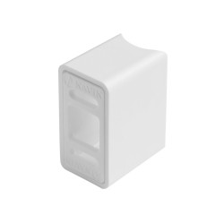 Concealed connection box (white)