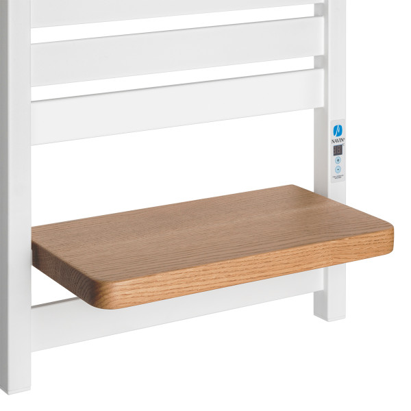 Wooden shelf for Navin Avangard and Largo towel rails, caramel oak