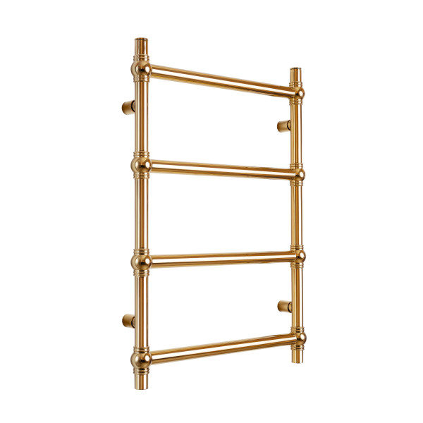 Stainless Steel Heated Towel Rail GOLD RETRO 500x800