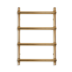 Stainless Steel Heated Towel Rail GOLD RETRO 500x800