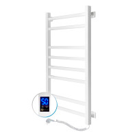 Electric Towel Rail WHITE LOFT Sensor 500x800 right