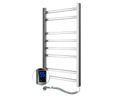 Stainless Steel Electric Towel Rail LOFT Sensor 500x800 right