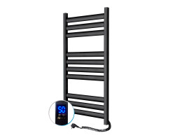 Electric Towel Rail BLACK ELLIPSE Sensor 500х1000 right