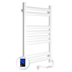 Electric Towel Rail WHITE ELLIPSE Sensor 500x800 right