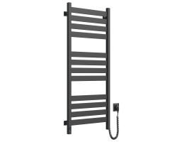 Electric Towel Rail BLACK LARGO Sensor 500x1200 right