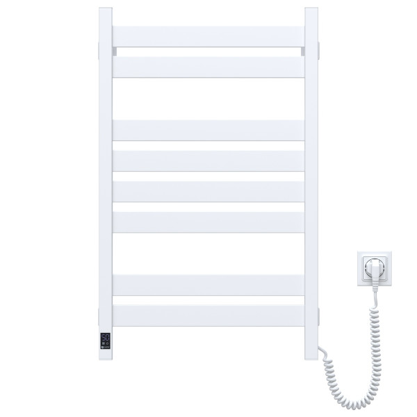 Electric Towel Rail WHITE LARGO Sensor 500x800 right