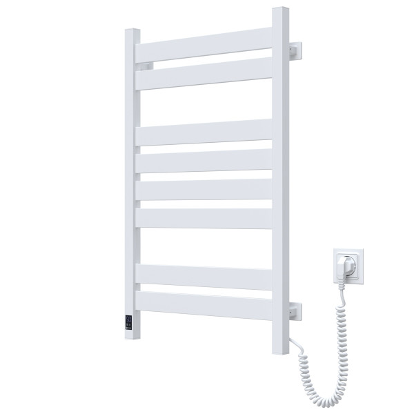 Electric Towel Rail WHITE LARGO Sensor 500x800 right