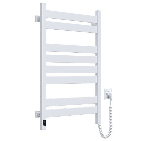 Electric Towel Rail WHITE LARGO Sensor 500x800 right