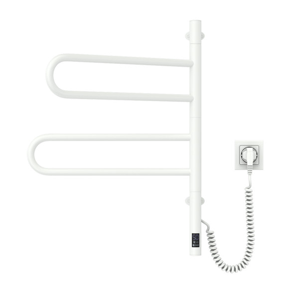 Electric Towel Rail WHITE FOUETTE Sensor 480х600