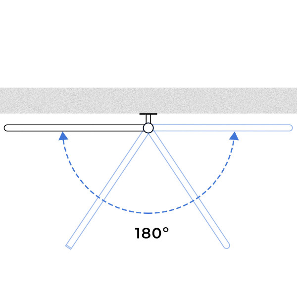 Elektryczny grzejnik łazienkowy NAVIN Fouette 480х600 Sensor, biały, timer