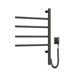 Electric Towel Rail BLACK ARABESQUE 480х600 Sensor