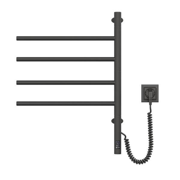 Electric Towel Rail BLACK ARABESQUE 480х600 Sensor