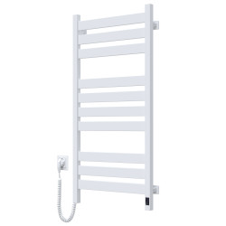 Electric Towel Rail WHITE LARGO Sensor 500x1000 left