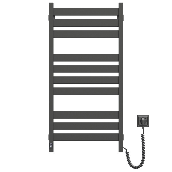 Electric Towel Rail BLACK LARGO Sensor 500x1000 right