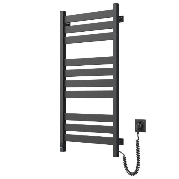 Electric Towel Rail BLACK LARGO Sensor 500x1000 right