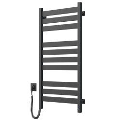 Electric Towel Rail BLACK LARGO Sensor 500х1000 left