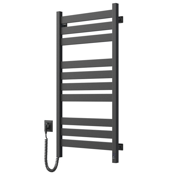 Electric Towel Rail BLACK LARGO Sensor 500х1000 left