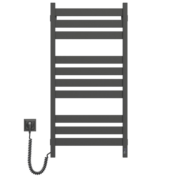 Electric Towel Rail BLACK LARGO Sensor 500х1000 left