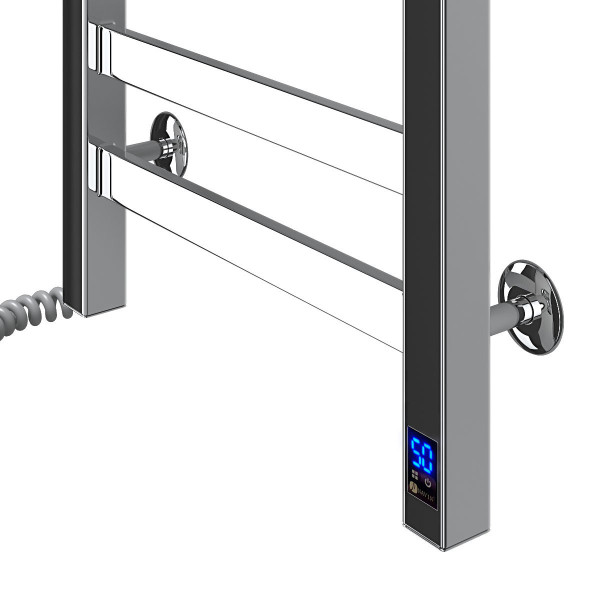 Elektryczny grzejnik łazienkowy NAVIN Avangard 360х800 Sensor lewa, timer