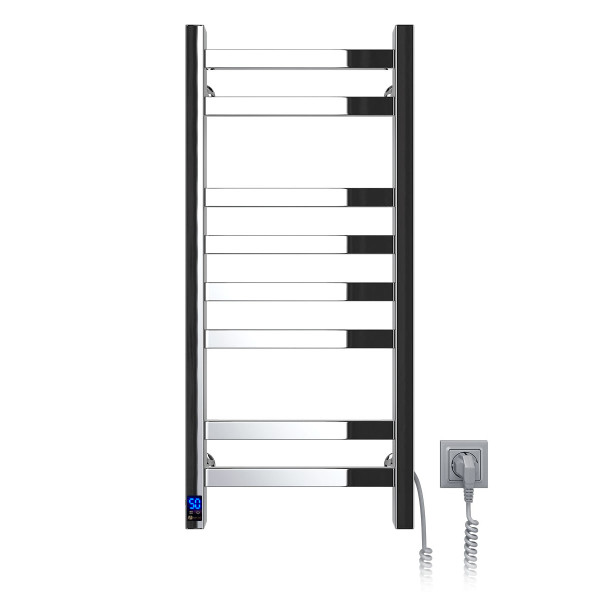 Stainless Steel Electric Towel Rail AVANGARD Sensor 360х800 right