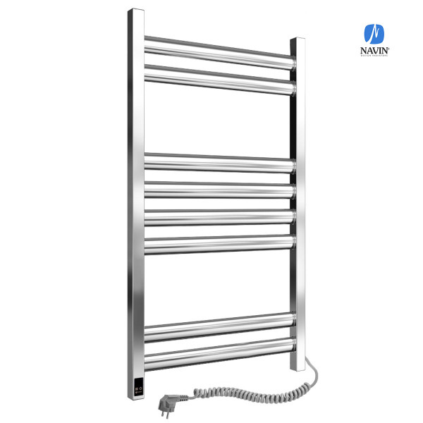 Stainless Steel Electric Towel Rail ELLIPSE Sensor 500х800 right