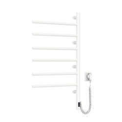 Electric Towel Rail WHITE ARABESQUE Sensor 480х800