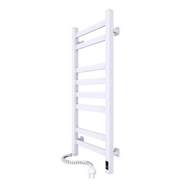 Electric Towel Rail WHITE AVANGARD Sensor 360х800 left