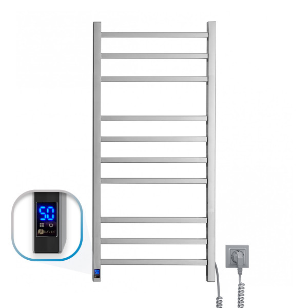 Stainless Steel Electric Towel Rail LOFT Sensor 500x1000 right