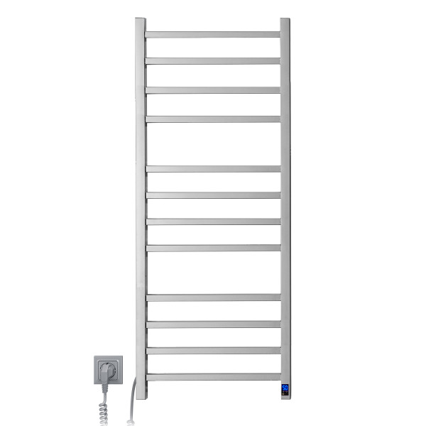 Stainless Steel Electric Towel Rail LOFT Sensor 500x1200 left