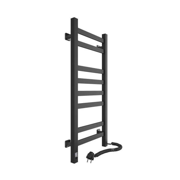 Electric Towel Rail BLACK AVANGARD Sensor 360х800 right