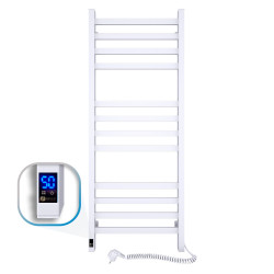 Electric Towel Rail WHITE AVANGARD Sensor 480х1200 right