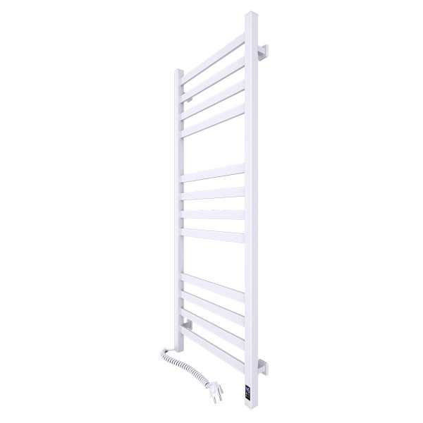 Electric Towel Rail WHITE AVANGARD Sensor 480х1200 left