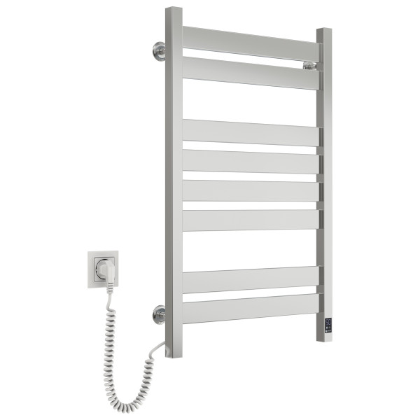 Stainless Steel Electric Towel Rail LARGO Sensor 500x800 left