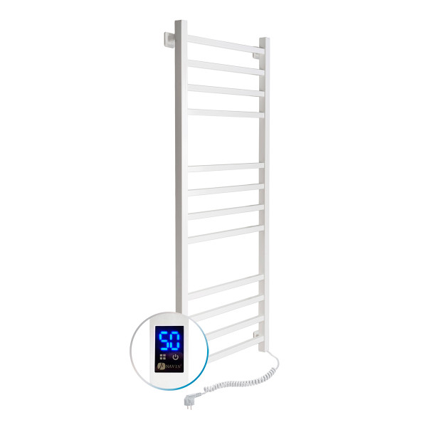 Electric Towel Rail WHITE LOFT Sensor 500x1200 right